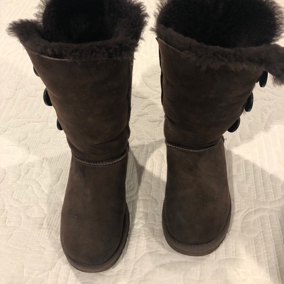Ugg 3 Button Bailey Button Tall Boots - Picture 5 of 5